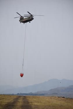 Washington National Guard Continues Month-Long Wildfire Response