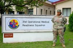 Right time, right place, right Airman