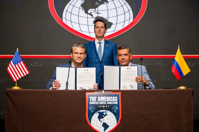 Hegseth Touts Americas Counter Cartel Coalition During Panama Visit