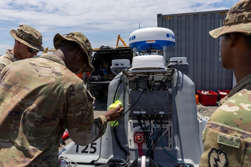 USV Swarm Demonstrates Maritime Security Capabilities During Exercise Salaknib 26